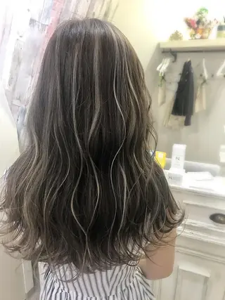 ロング カラー 髪質改善/艶髪💎 ウエキ リカのヘアスタイル