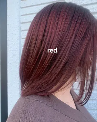 ミディアム カラー kitagawa mayuのヘアスタイル