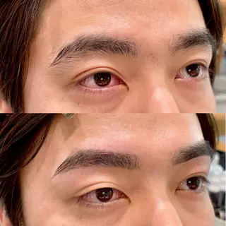 メンズ アイブロウ 立川/メンズヘア/ 眉スタイリングの眉毛・アイブロウイメージ