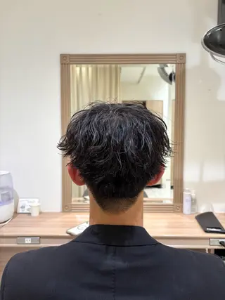 パーマ メンズ メンズ／パーマ 山本侑平のヘアスタイル