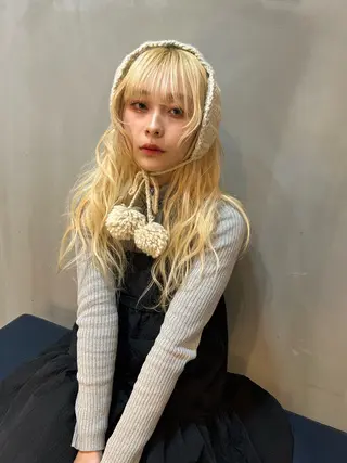 ロング ハイトーン/ブリーチ 🧁soraのヘアスタイル