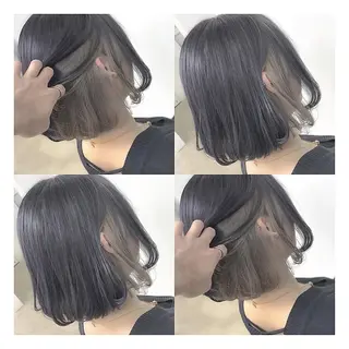 セミロング カラー beauty: beast 大町店のヘアスタイル