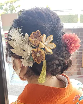 ヘアアレンジ 山田 一輝のヘアスタイル