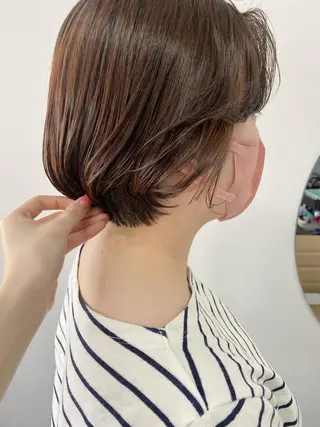 ショート カラー ヘアアレンジ ume所属・ひなの .のその他イメージ