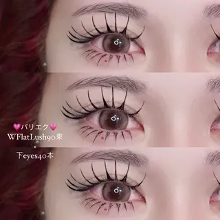 マツエク・マツパ ♥TUMUGI ♥パリエクのマツエク・マツパデザイン