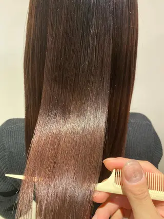 セミロング カラー 髪質改善✨艶髪師 黒木大貴のヘアスタイル