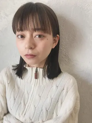 セミロング カラー 🧼柴田 健太郎🧼のヘアスタイル