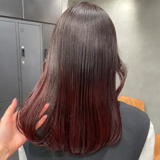 ロング カラー 暖色レイヤー 🥀REIRIのヘアスタイル