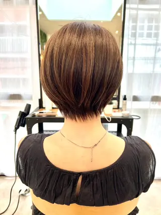 ショート カラー salowin神戸三宮suite所属・工藤 貫多のヘアスタイル