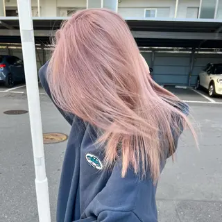 ミディアム ⭐️横浜ブリーチ特化 美容師 堤涼⭐️のヘアスタイル