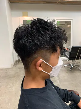 メンズ 似合わせレイヤー カット/KANNAのヘアスタイル