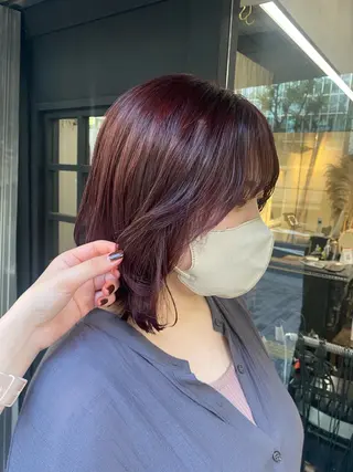 ミディアム ブリーチなしダブルカ ラー🩶manamiのヘアスタイル