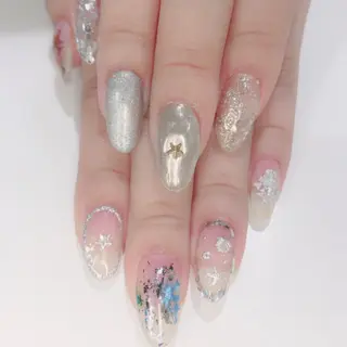 ネイル 🎀12/08ご予約 ◎ 本田 知美🎀のネイルデザイン