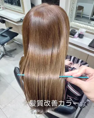 ロング カラー grow上野御徒町【グロウ】所属・ブリーチ・ハイトーン 特化🎉内山のヘアスタイル
