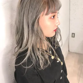 ミディアム カラー 🇰🇷カルマパーマ kaito🇰🇷のヘアスタイル