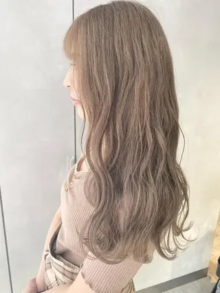 ロング カラー M IIのヘアスタイル