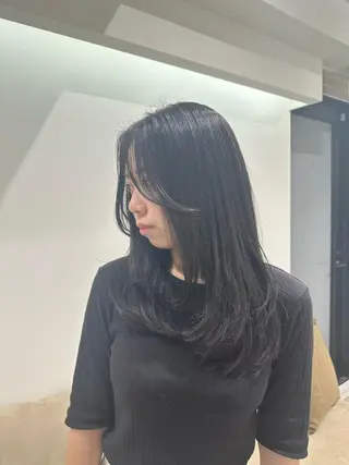 ロング 縮毛矯正/ネイル 🌻ひまわり🌻のヘアスタイル