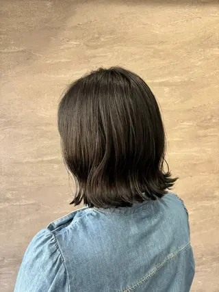 ミディアム カラー 永井大樹✨ 透明感カラー✨のヘアスタイル