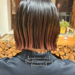 ミディアム カラー ⌇透明感color 🎀ᴍᴇɢᴜᴍɪ ⌇のヘアスタイル