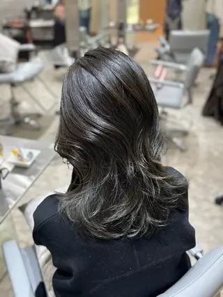 ミディアム カラー Zina梅田茶屋町所属・Mayu💖 Zina梅田茶屋町のヘアスタイル