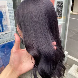 ロング カラー ブリーチなし暖色 💗AKARI💗のヘアスタイル