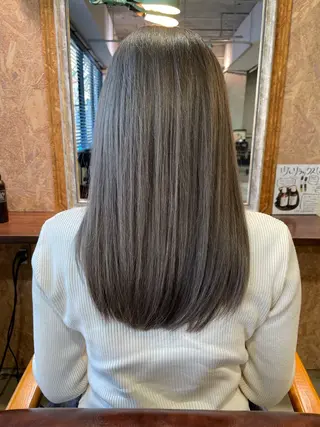 ロング さの あやねのヘアスタイル