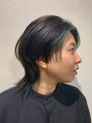 ショート 髪質改善ストレート/ ブリーチ／渋谷　福田のヘアスタイル