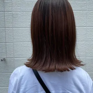 ミディアム FERIAあべの KARINのヘアスタイル