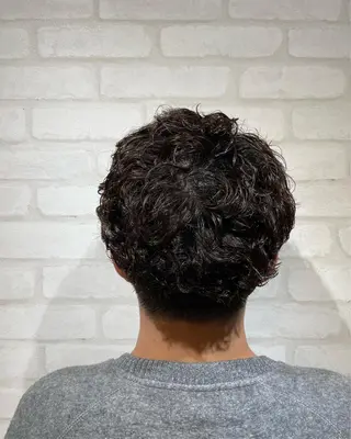 ショート パーマ メンズ 🌞谷川 幸也🌞のヘアスタイル