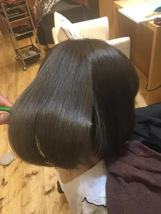 ミディアム カラー 寺門 達也のヘアスタイル