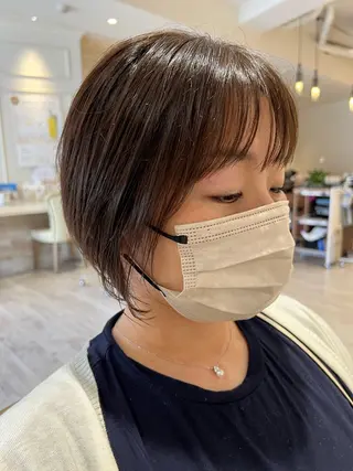 ショート Mirror'所属・ショート/韓国ヘア 押本恵一のヘアスタイル