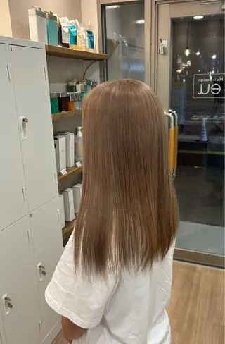セミロング ka noのヘアスタイル