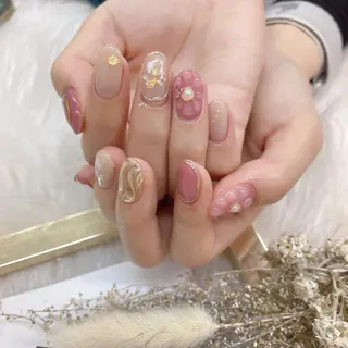 ネイル 🦋ネイルサロン ブラン🌈ゆりのネイルデザイン