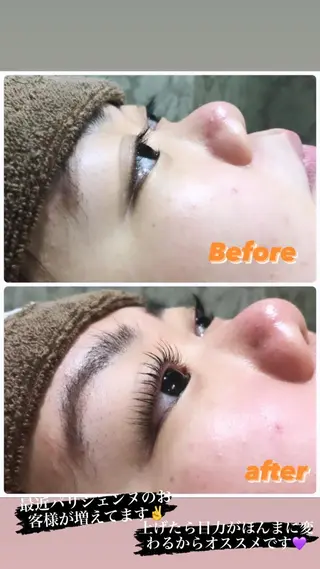 マツエク・マツパ 友松 世奈のマツエク・マツパデザイン