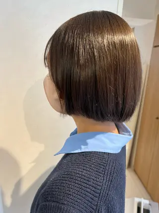 ショート パーマ/ハイトーン /吉田眞のヘアスタイル