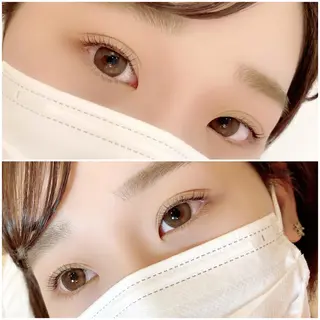 マツエク・マツパ アイブロウ Flor上大岡 *フルノ リナ*のマツエク・マツパデザイン