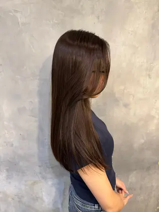 ロング cieca所属・美髪矯正/表参道 大原龍のヘアスタイル