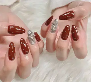 ロング cattleya nailのネイルデザイン