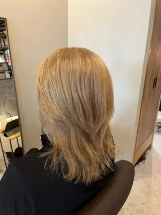セミロング アルゴ八潮所属・Argo mikiのヘアスタイル