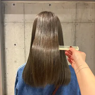 ロング カラー 🍎ハイトーン/ 透明感カラー🍎リオのヘアスタイル