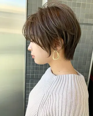 ショート カラー 髪質改善サロン 心斎橋ARCHEのヘアスタイル