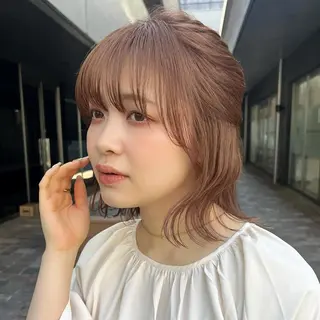 ショート カラー 🎧パーソナルケア/ 透明感カラー/ミユのヘアスタイル