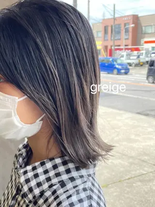 ミディアム カラー Hair muse'e所属・加藤 愛鈴のヘアスタイル