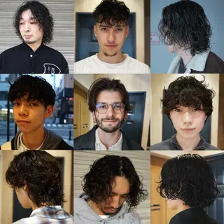 パーマ パーマ率No.1 ／𝑻𝑨𝑲𝑼のヘアスタイル