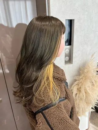 ロング カラー QUE所属・QUEなつみ 🕊🫧のヘアスタイル