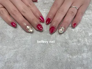 ネイル bellevy所属・藤原 はずきのネイルデザイン