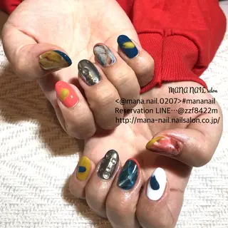 ネイル 廣瀬 真奈美のネイルデザイン