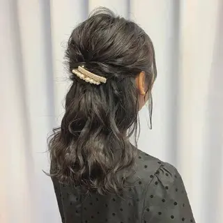 セミロング ヘアアレンジ PRIVATE SALON EYES所属・EYES リアのマツエク・マツパデザイン