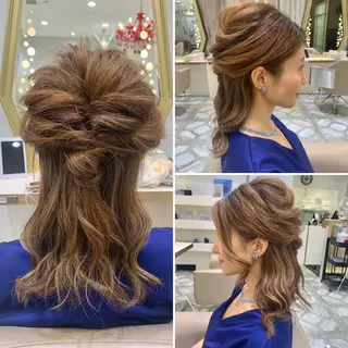 セミロング カラー パーマ ヘアアレンジ メンズ キッズ ネイル マツエク・マツパ アイブロウ 《褒められる》 透明感カラー/小嶋のヘアスタイル