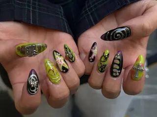 ネイル ʟᴀʙᴇʟ ᴍᴀᴍɪのネイルデザイン